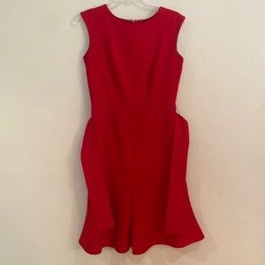 Anne Klein Red Business Dress Size 2